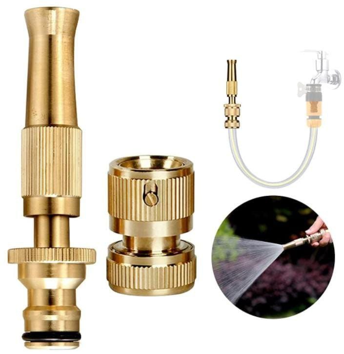 Golden Brass Nozzle Water Spray Gun