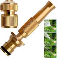 Golden Brass Nozzle Water Spray Gun