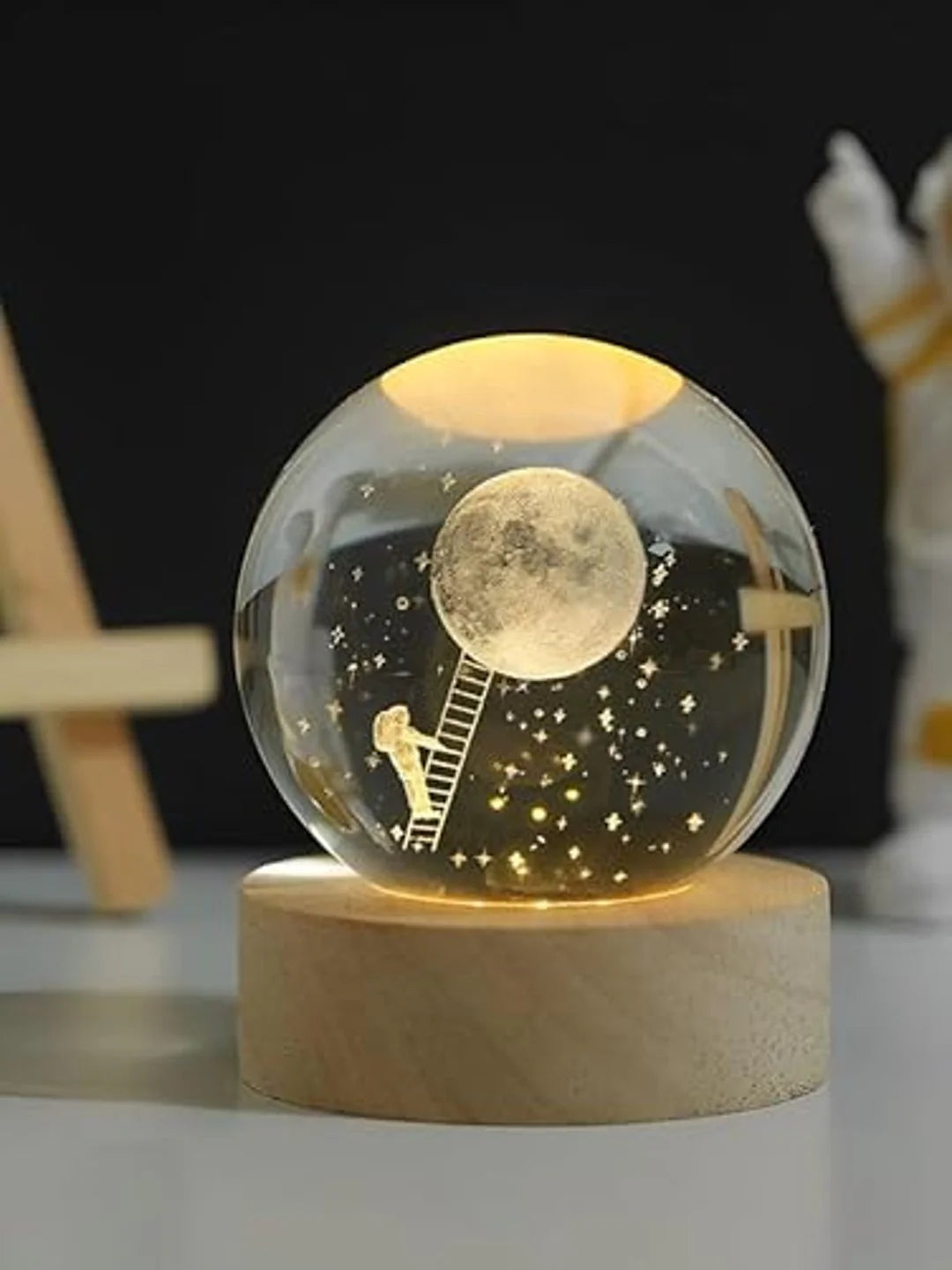 3D Crystal Ball Lamp